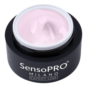 Gel Constructie Unghii Expert Line SensoPRO Milano - Milky Pink 15ml