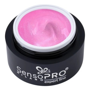Gel Constructie Unghii Expert Line SensoPRO Milano - Orchid Haze 15ml