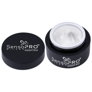 Gel Constructie Unghii Expert Line SensoPRO Milano - Pure Glitz 15ml - Img 2