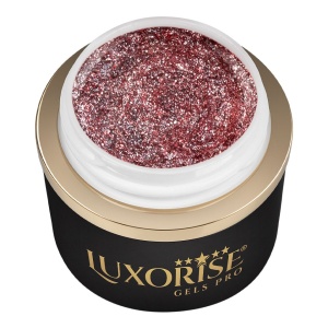 Gel Design 3D LUXORISE - Royal Glitz, Rose Glory 5ml - Img 1