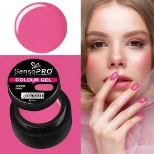 Gel UV Colorat Divine Pink 5ml, SensoPRO Milano - Img 3