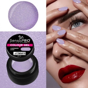 Gel UV Colorat Lavender Lace 5ml, SensoPRO Milano - Img 4