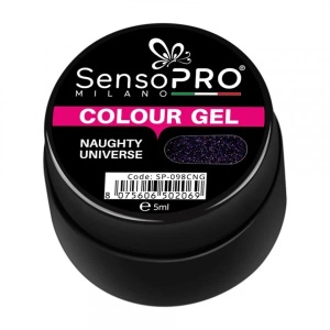 Gel UV Colorat Naughty Universe 5ml, SensoPRO Milano - Img 2