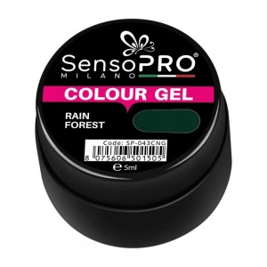 Gel UV Colorat Rain Forest 5ml, SensoPRO Milano - Img 4