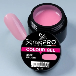 Gel UV Colorat Rose Delight, SensoPRO Milano - Img 3