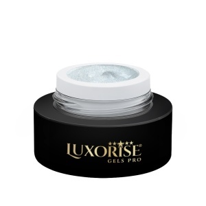 Gel UV Nail Art Babyboomer LUXORISE Cushion Ombre Chrome - Frozen Chrome, 2ml - Img 3