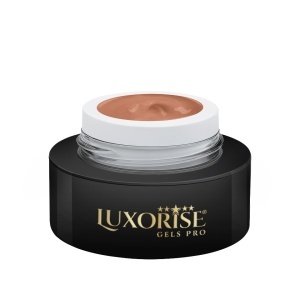 Gel UV Nail Art Babyboomer LUXORISE Cushion Ombre Velvet - Burnt Apricot, 2ml - Img 2