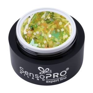Gel UV Transparent Bloom Dream, SensoPRO Milano Expert Line - Citrus Sugar 5ml - Img 3
