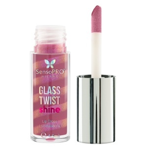 Luciu de buze Glass Twist Shine SensoPRO Milano, Rosy Spin - Img 5