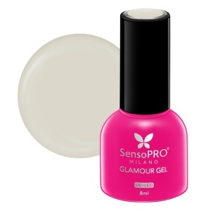 Oja Semipermanenta Glamour Gel SensoPRO Milano - #27 Glam Nude, 8ml