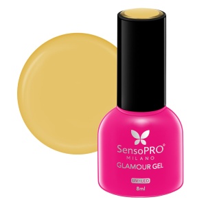 Oja Semipermanenta Glamour Gel SensoPRO Milano - #37 Pineapple Vodka, 8ml