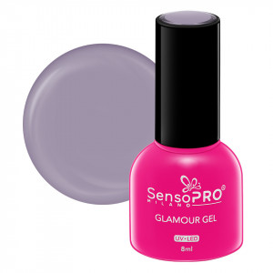Oja Semipermanenta Glamour Gel SensoPRO Milano - #48 Elegant Orchid, 8ml