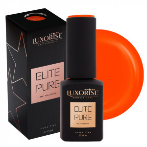 Oja Semipermanenta Hema Free ELITE PURE LUXORISE - Coral Burst, 15ml