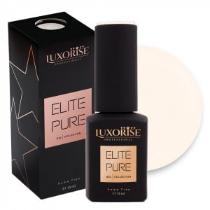 Oja Semipermanenta Hema Free ELITE PURE LUXORISE - Lily White, 15ml