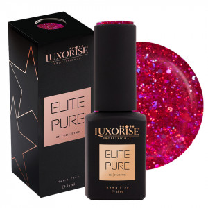 Oja Semipermanenta Hema Free ELITE PURE LUXORISE - Vintage Garnet, 15ml