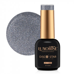 Oja Semipermanenta LUXORISE Disco Star, Silver Party 10ml