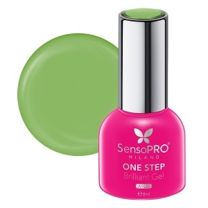 Oja Semipermanenta One Step Brilliant Gel SensoPRO Milano - #119 Tropical Breeze, 8ml