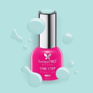 Oja Semipermanenta One Step Brilliant Gel SensoPRO Milano - #20 Exotic Crown, 8ml - Img 2