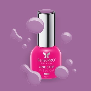 Oja Semipermanenta One Step Brilliant Gel SensoPRO Milano - #70 Selective Tease, 8ml - Img 2