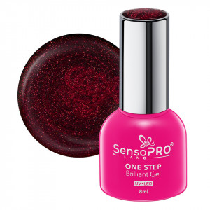 Oja Semipermanenta One Step Brilliant Gel SensoPRO Milano - #91 Crush Baby, 8ml