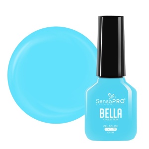 Oja Semipermanenta SensoPRO Milano, BELLA Collection - Aquamarine Pastel 7ml
