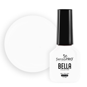Oja Semipermanenta SensoPRO Milano, BELLA Collection - White Elegance 7ml