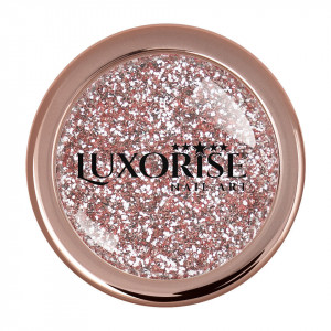Pigment Unghii LUXORISE Platinum, Shimmer Brown Red - Img 3