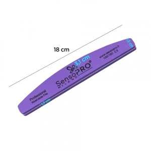 Pila Buffer Unghii Semiluna SensoPRO Milano, granulatie 100 180, mov - Img 2