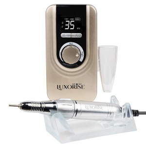 Pila Electrica Portabila Revolution Elite - LUXORISE , 35.000 RPM, Gold