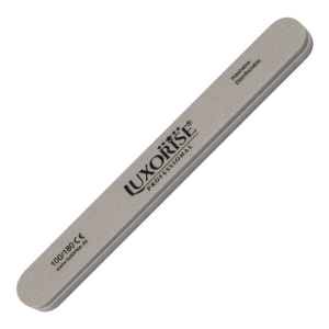 Pila Unghii Lavabila Dreapta 100/180 LUXORISE, Gri