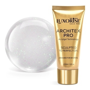 Polygel LUXORISE ARCHITEX PRO - Divine Sheen Collection, Pure Aura, 30ml