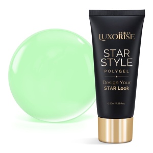 Polygel LUXORISE STAR STYLE - STAR DREAM Collection, Neon Desire, 50ml