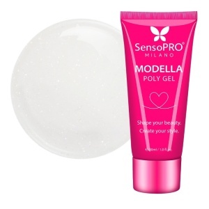 Polygel MODELLA SensoPRO Milano - Ivory Pearl, 30ml