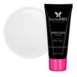 Polygel PRESTIGIO SensoPRO Milano - Milky White, 30ml