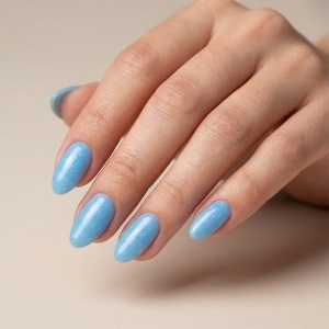Shimmer Rubber Base SensoPRO Milano 10ml, Blueberry Ice #22 - Img 2