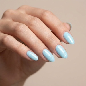 Shimmer Rubber Base SensoPRO Milano 10ml, Dazzling Tinkerbell #57 - Img 2