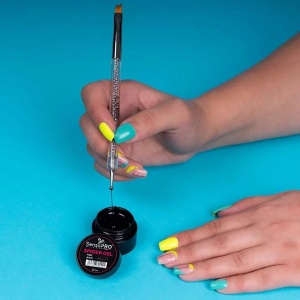 Spider Gel SensoPRO Milano Pure Black, 5 ml - Img 2