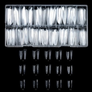 Tipsuri Reutilizabile REVOMAX Two-Piece System Stiletto LUXORISE pentru Polygel si Gel - Img 6
