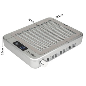 Aspirator Praf Unghii AeroMaster PRO 36 W - LUXORISE, Silver - Img 3