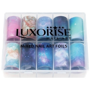 Folie Transfer LUXORISE #11 Cosmos, Set 10 buc - Img 2