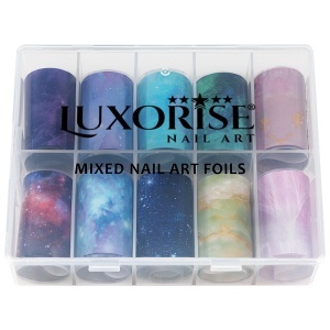 Folie Transfer LUXORISE #12 Cosmos, Set 10 buc - Img 2