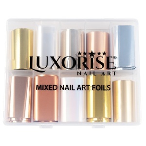 Folie Transfer LUXORISE #15 Shiny Colors, Set 10 buc - Img 3