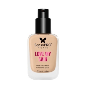 Fond de ten Love My Skin, cu vitamina E, SensoPRO Milano, S02 Light-Warm - Img 6