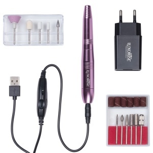 Freza Unghii cu Capat USB Titanium Travel - LUXORISE, Rose - Img 5