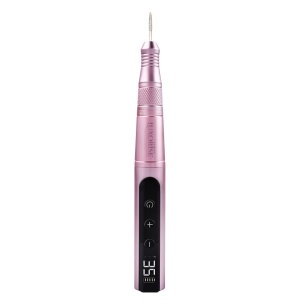 Freza Unghii Portabila cu Display Digital Titanium ProMAX - LUXORISE, Pink - Img 5