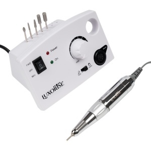 Freza unghii profesionala XPRESS FORCE - LUXORISE, 30000 RPM, Alb - Img 3