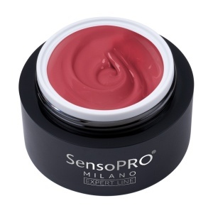 Gel Colorat UV SensoPRO Milano Expert Line - Scarlet Blaze 5ml - Img 3