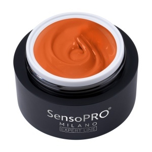 Gel Colorat UV SensoPRO Milano Expert Line - Shocking Orange 5ml - Img 4