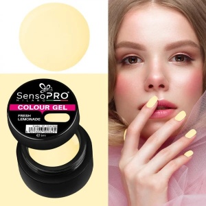 Gel UV Colorat Fresh Lemonade 5ml, SensoPRO Milano - Img 2