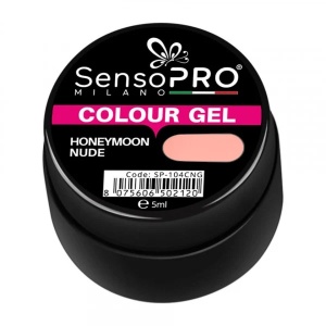 Gel UV Colorat Honeymoon Nude, SensoPRO Milano - Img 2